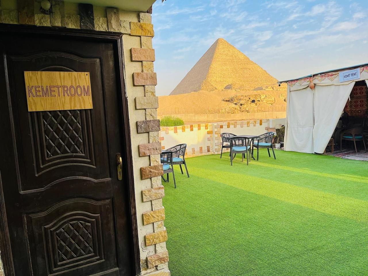 Kemet Pyramids Room View 카이로 외부 사진