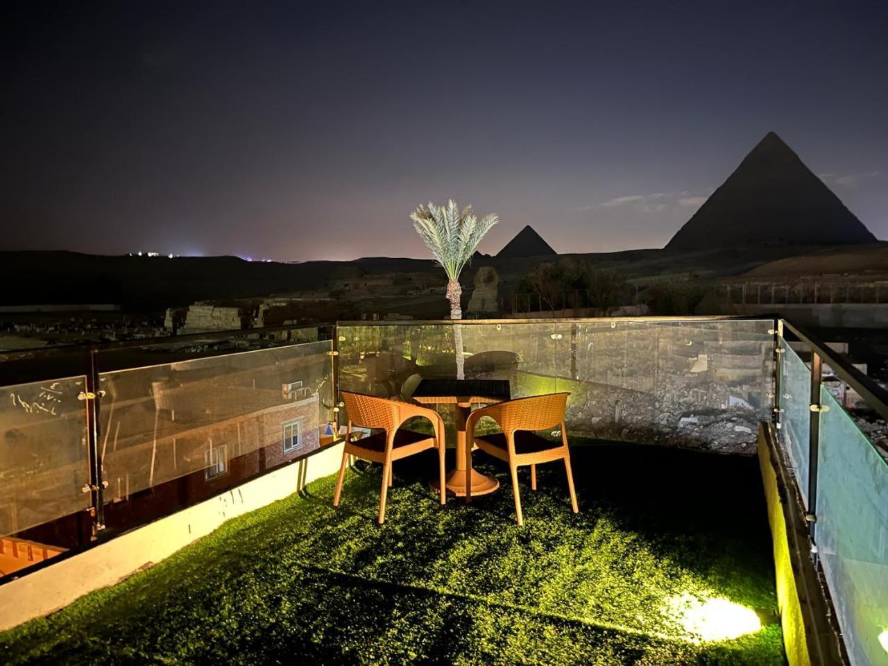 Kemet Pyramids Room View 카이로 외부 사진