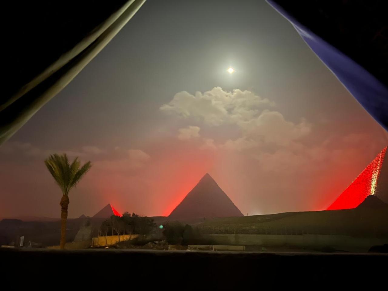 Kemet Pyramids Room View 카이로 외부 사진