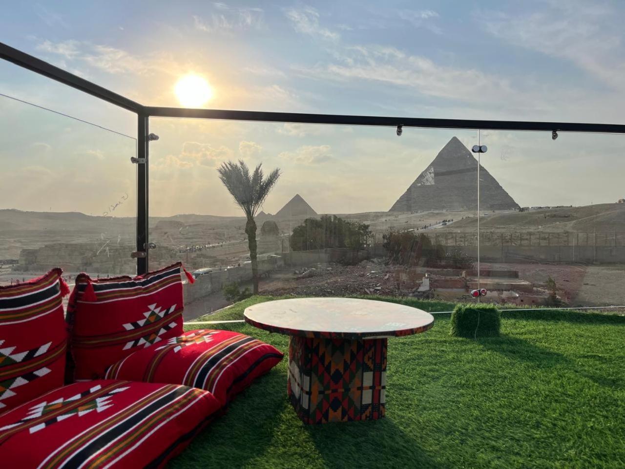 Kemet Pyramids Room View 카이로 외부 사진