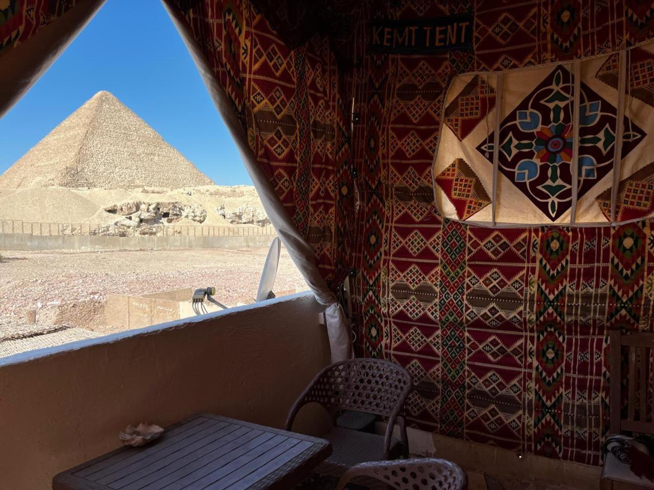 Kemet Pyramids Room View 카이로 외부 사진